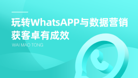 玩转WhatsApp与数据营销，获客卓有成效